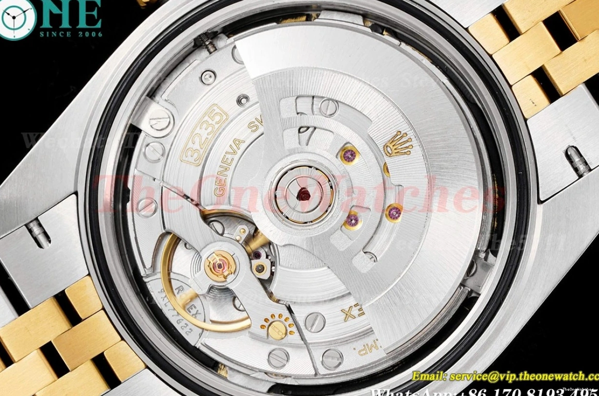 King 126333 VR3235 YG Datejust Gold SS Jubilee 904L 41mm Stk 0417